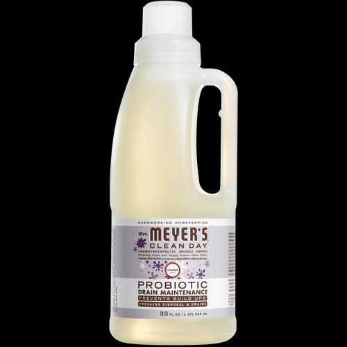 Mrs. Meyer's Probiotic Drain Maintenance Liquid, Lemon Verbena, Freshens Disposals and Drains - Image 2