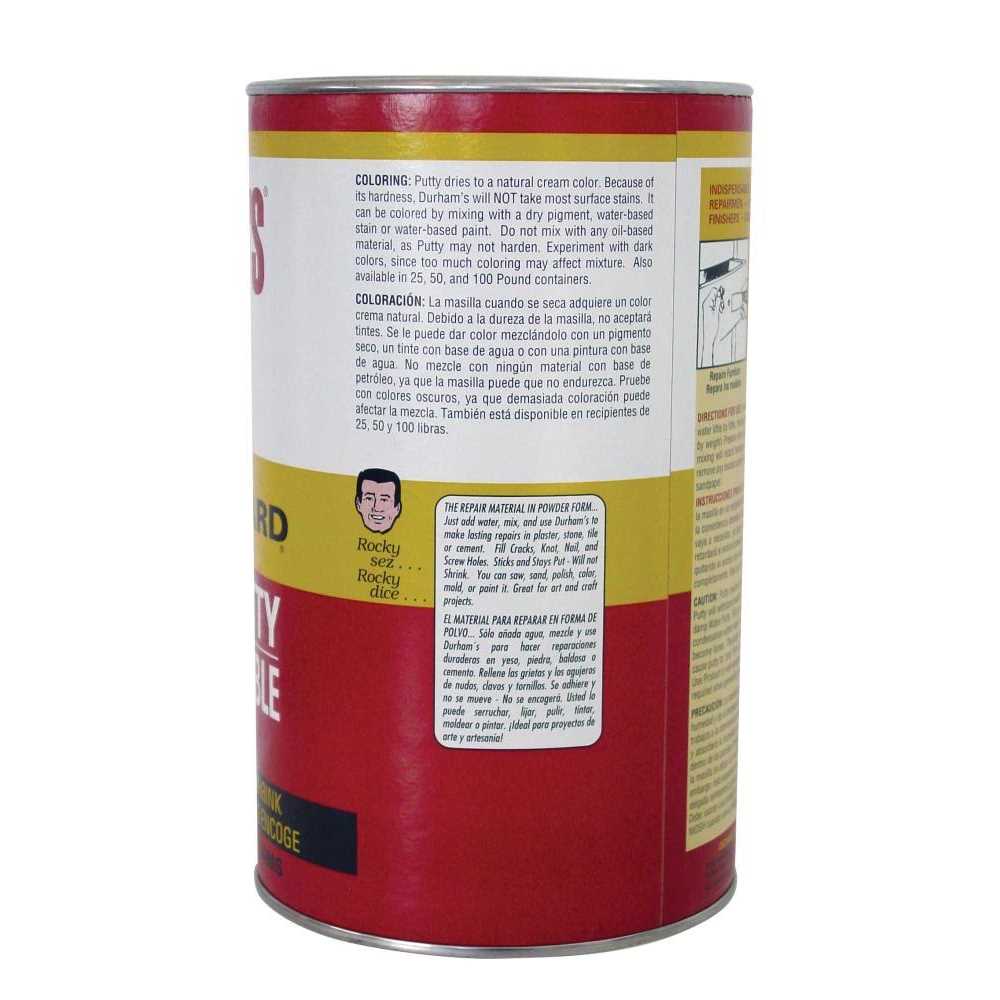 Durham 4 Rock Hard Water Putty - Image 2