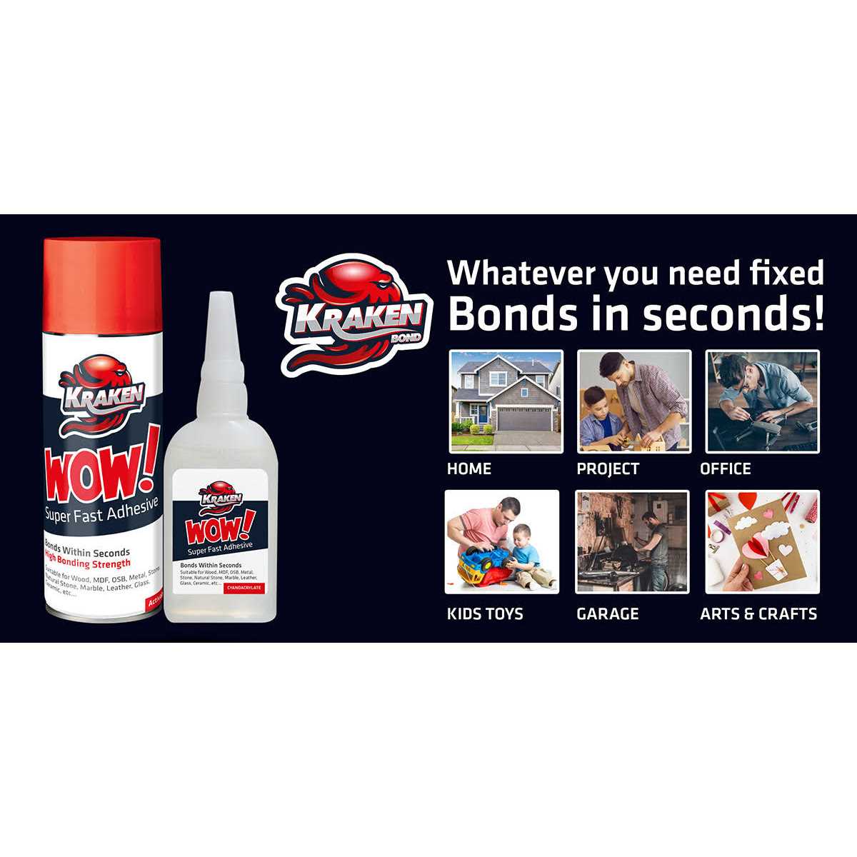 WOW! Super Fast Adhesive CA Glue 200 ml - Image 4