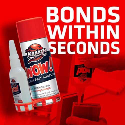WOW! Super Fast Adhesive CA Glue 200 ml - Image 3