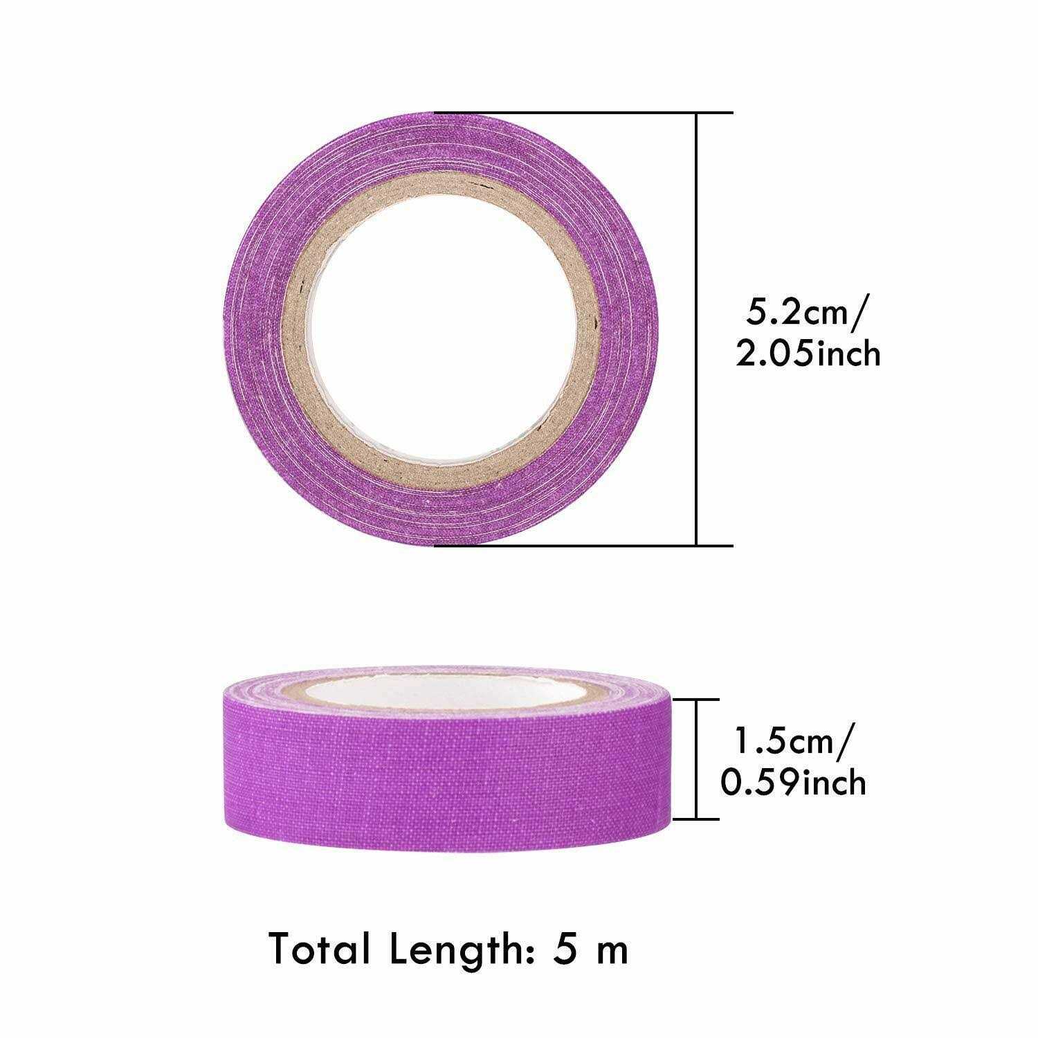 Whaline 6 Colors Neon Gaffer Cloth Tape Fluorescent UV Blacklight Glow in The Dark Tape for UV Party - Image 5