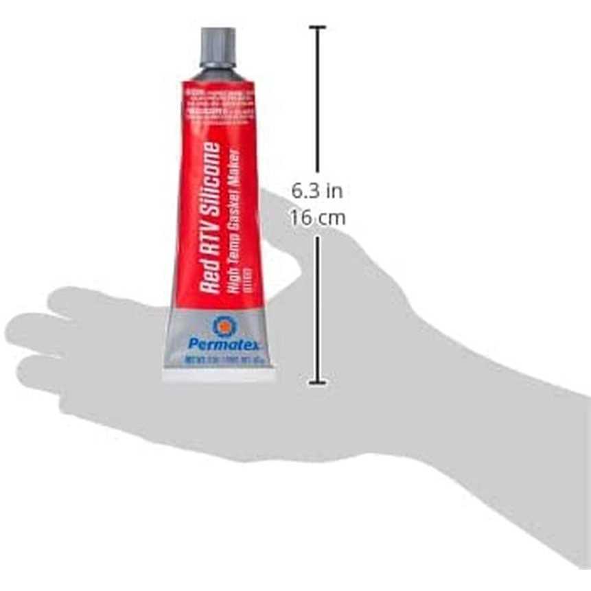 Permatex 81160 High-Temp Red RTV Silicone Gasket - Image 5