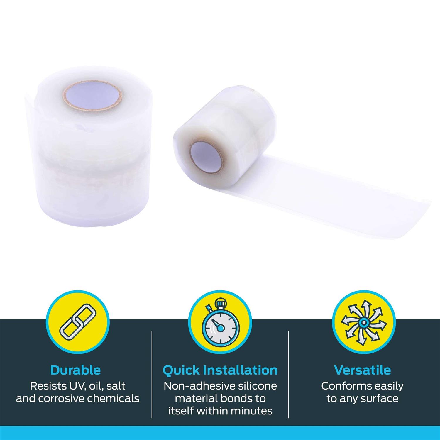 SharkBite 10 ft. x 2 in. Silicone Wrap - Image 3