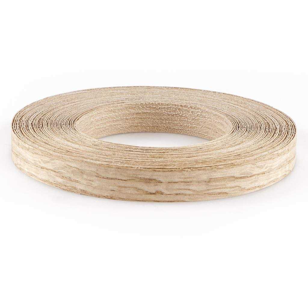 Skelang Roll Wood Veneer Edge Banding Preglued Iron-On with Hot Melt Adhesive Edgebanding Flexible Wood Tape