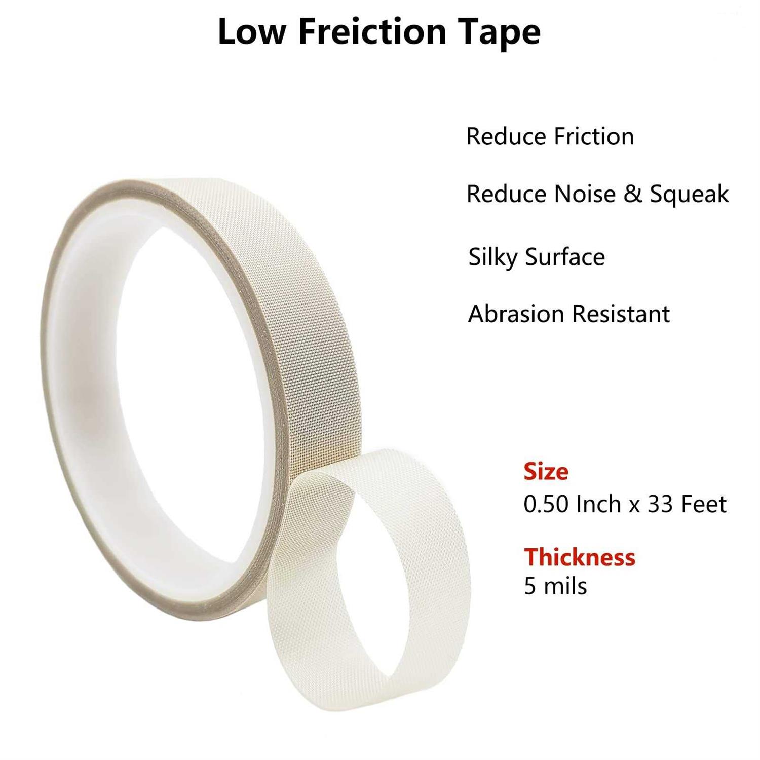 Topiverse Drawer Slide Tape Low Friction Tape Silky Surface - Image 4