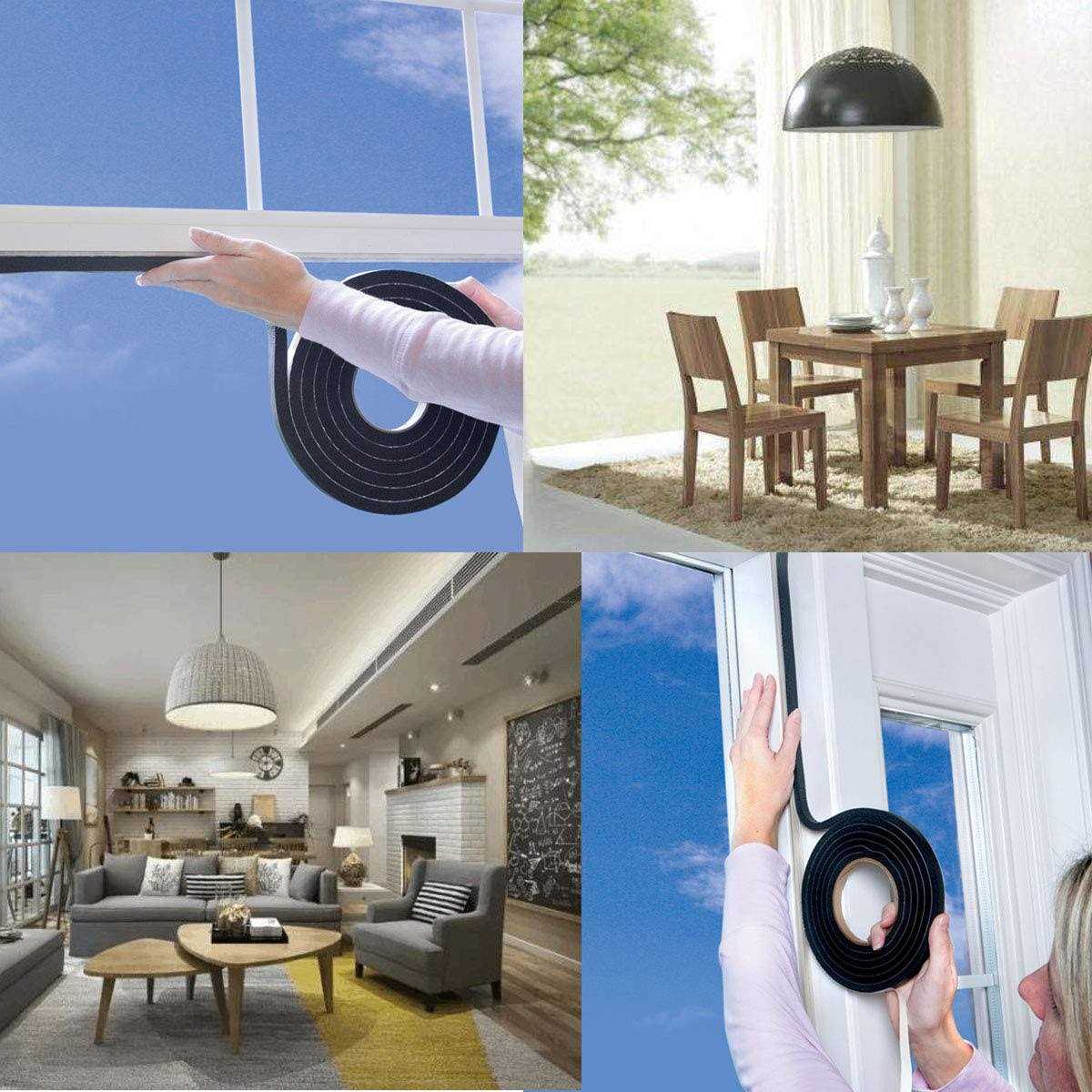 MXCELL High Density Foam Tape Waterproof Sealing Strip CR Strips - Image 5