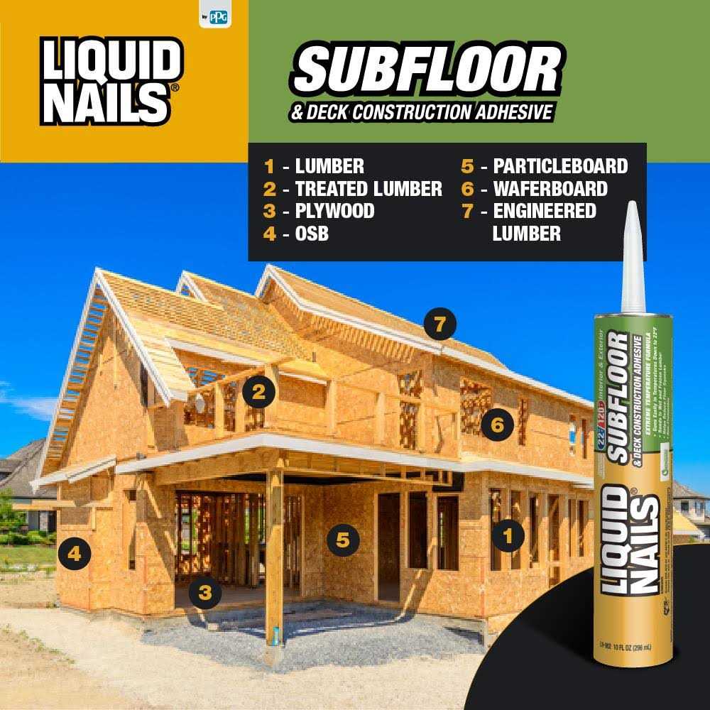 Liquid Nails Subfloor Deck Construction Adhesive - Image 4