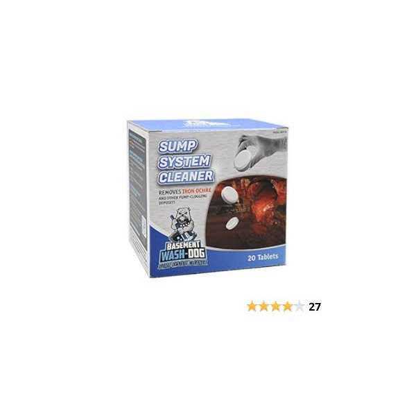Basement WASH-DOG Sump System Cleaner for Removing Iron Ochre and Other Deposits - Image 3