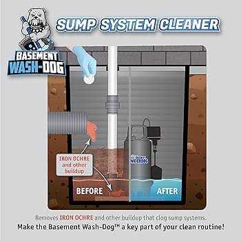 Basement WASH-DOG Sump System Cleaner for Removing Iron Ochre and Other Deposits - Image 4