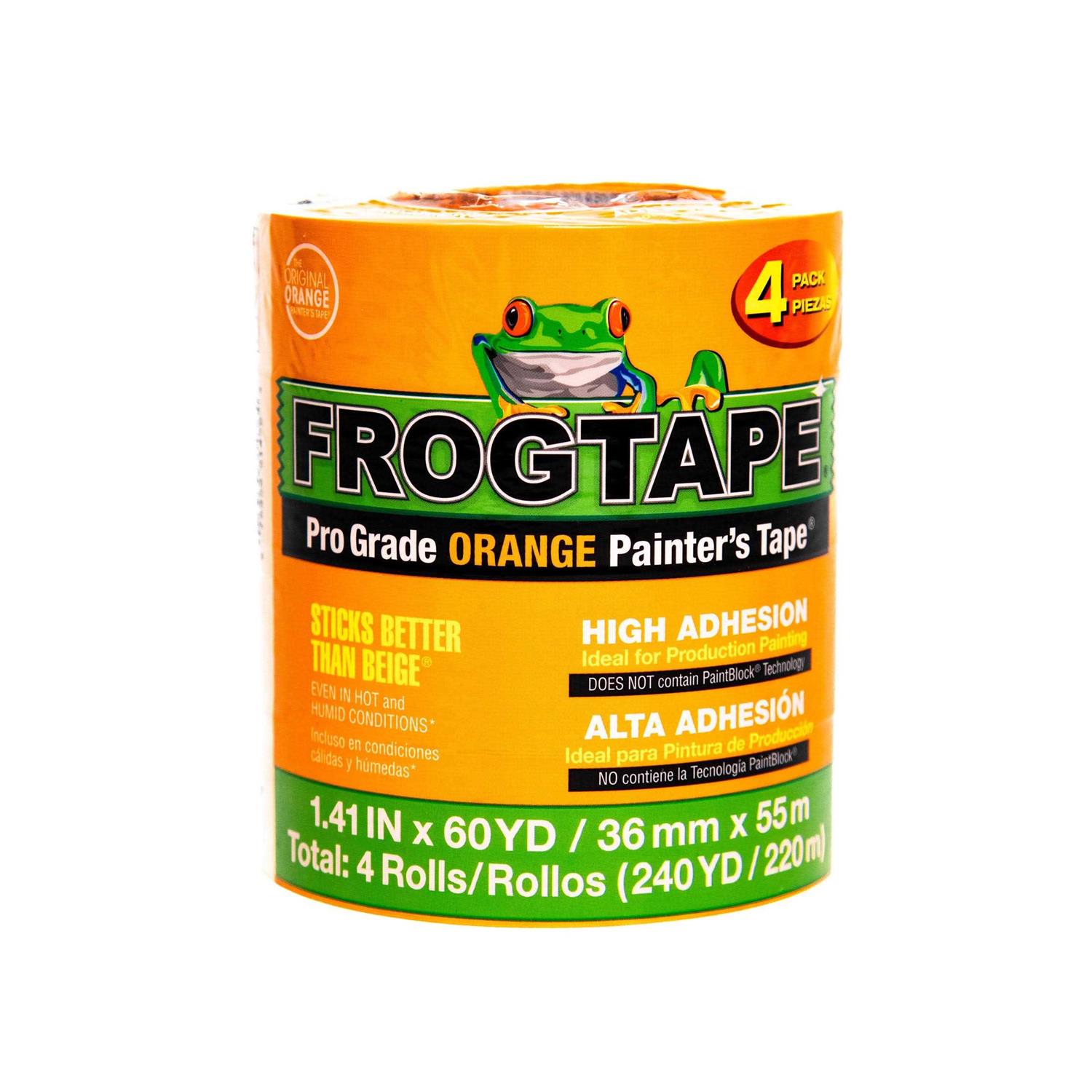 FrogTape Pro Grade Orange 1.41 in. x 60 yd. Painters Tape