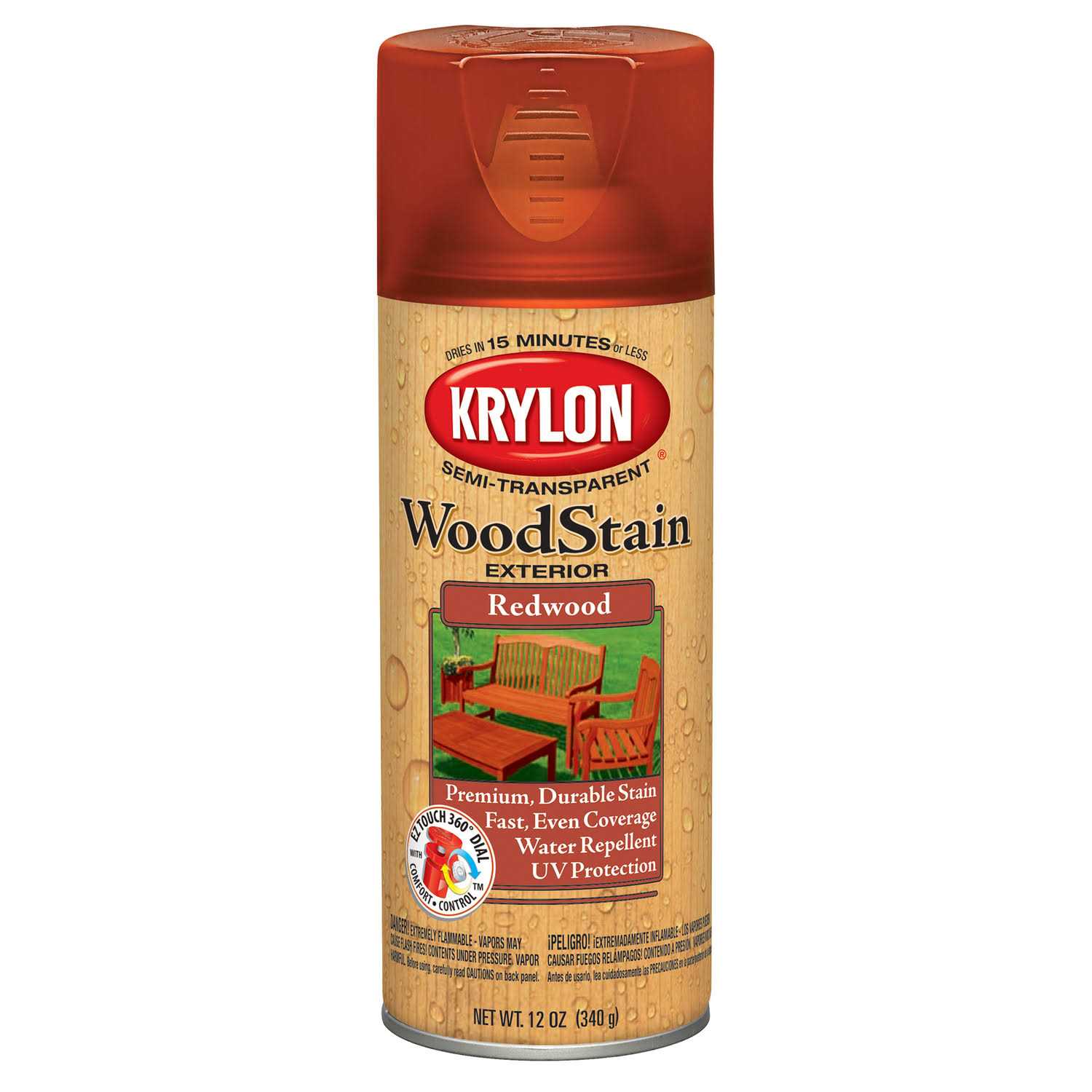 Krylon K03604000 Wood Stain Redwood - Image 5