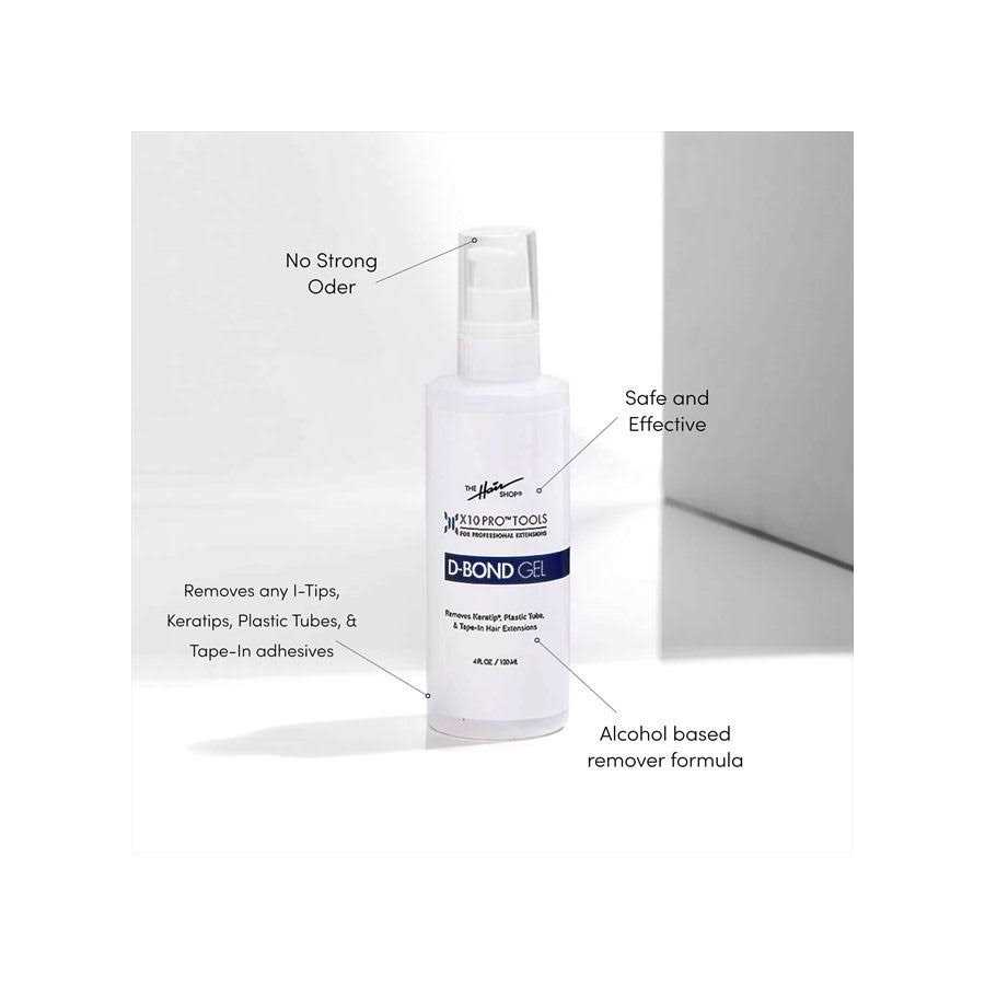 X10 Pro-Tools D Bond Gel Remover by The Hair Shop, Keratin Glue Fusion Pre Bonded U-Tip Adhesive Remover For Super Or Regular Keratip - Image 5