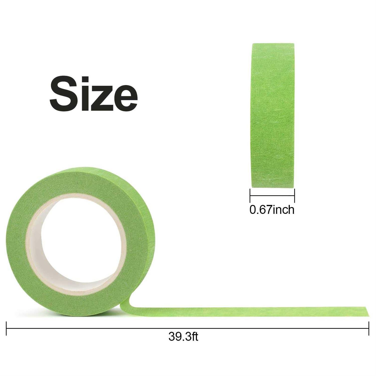 Guirnd 12PCS Colored Masking Tape Kids Art Supplies Colored Tape DIY Craft Tape - Image 5