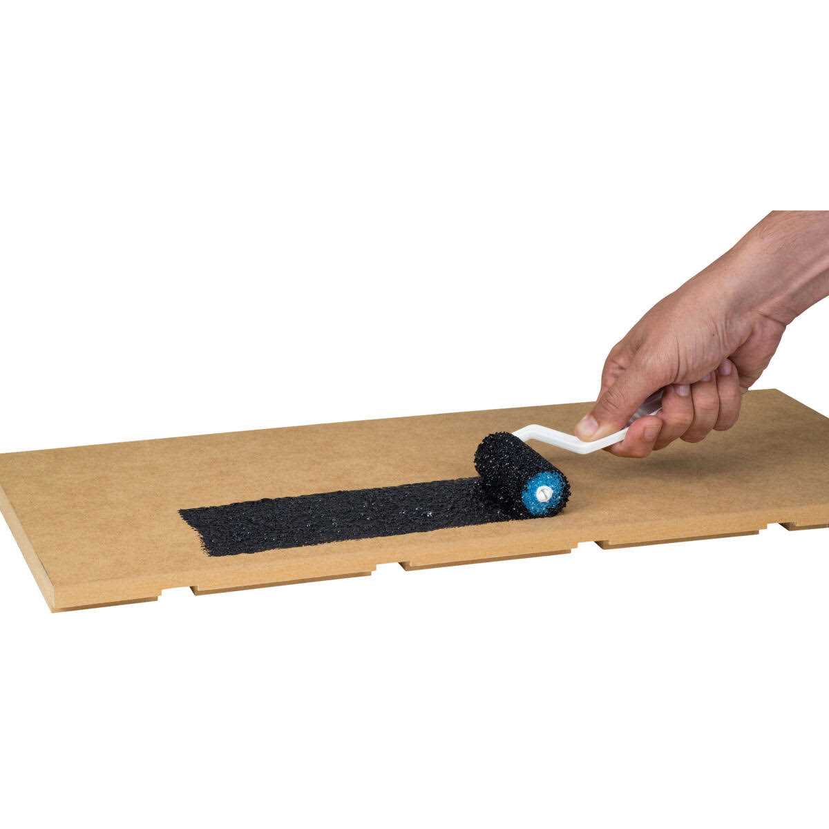 Acry-Tech Duratex Black 1 Quart Roller Grade Cabinet Texture Coating Kit with Textured 3 Roller - Image 4