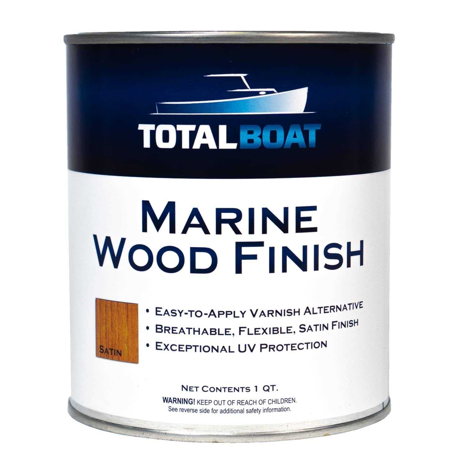 TotalBoat Marine Wood Finish Ideal for Boats Home and Outdoor Teak Furniture