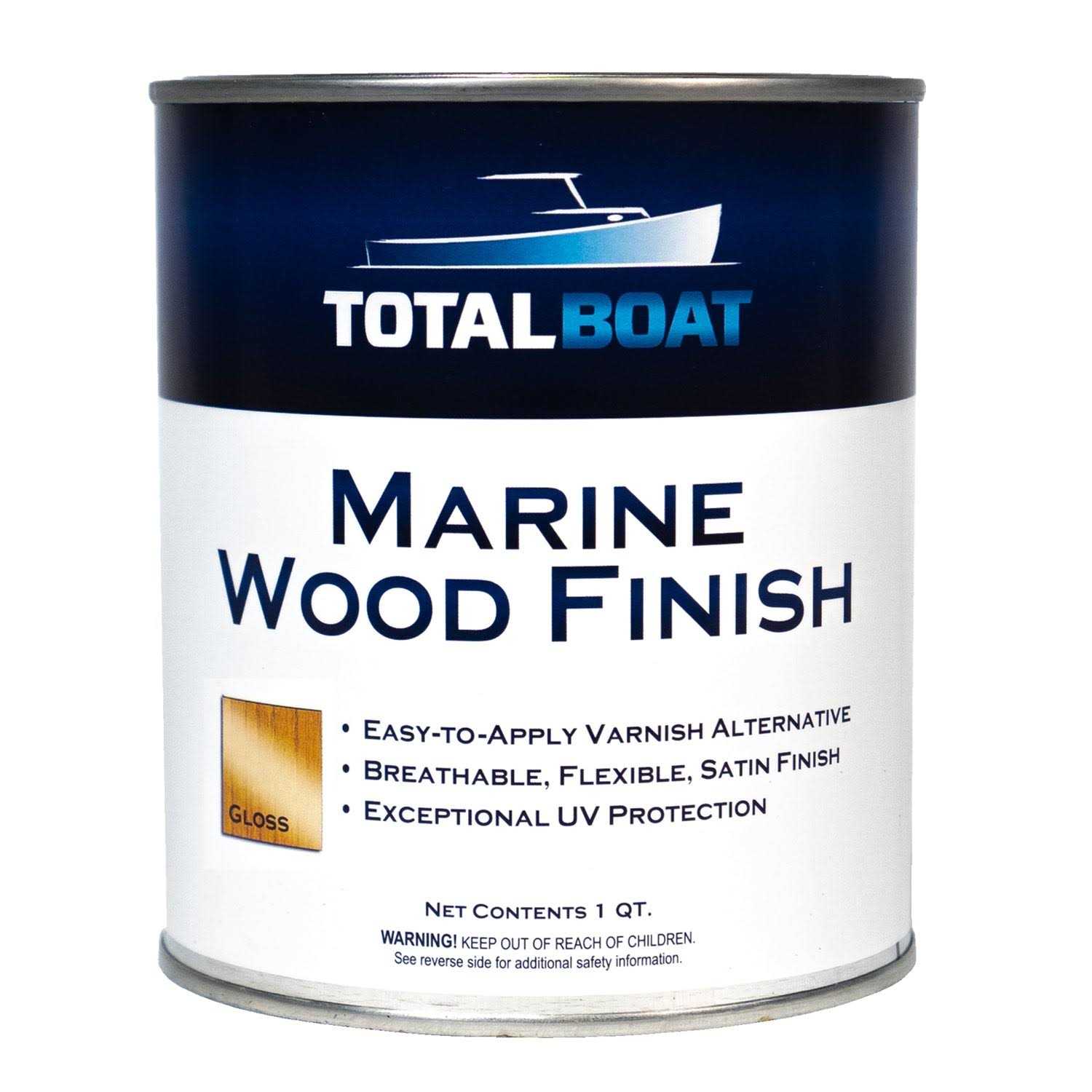 TotalBoat Marine Wood Finish Ideal for Boats Home and Outdoor Teak Furniture