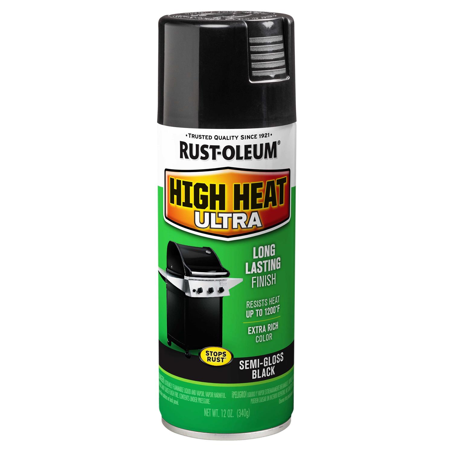 Rust-Oleum Black High Heat Ultra Spray Paint - Image 3