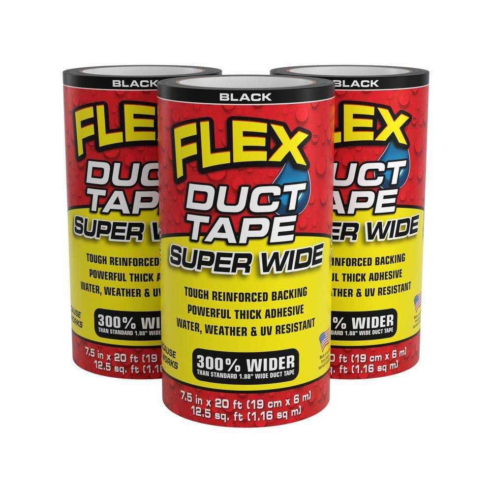 FLEX SEAL FAMILY OF PRODUCTS Flex Super Wide Duct Tape 4.6 in x 20 ft