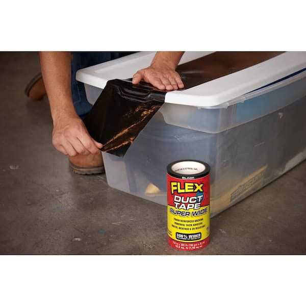 FLEX SEAL FAMILY OF PRODUCTS Flex Super Wide Duct Tape 4.6 in x 20 ft - Image 3
