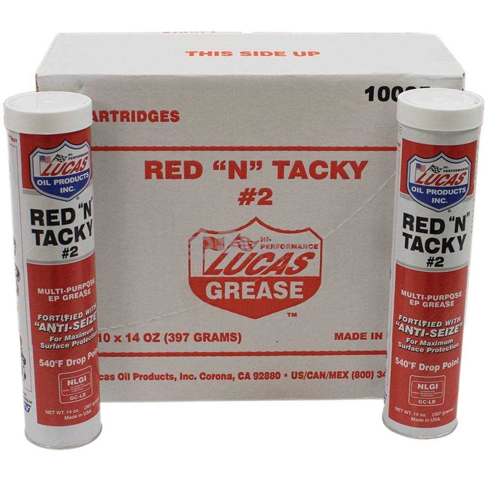 Lucas Oil Red N Tacky Grease 051-611 - Image 4