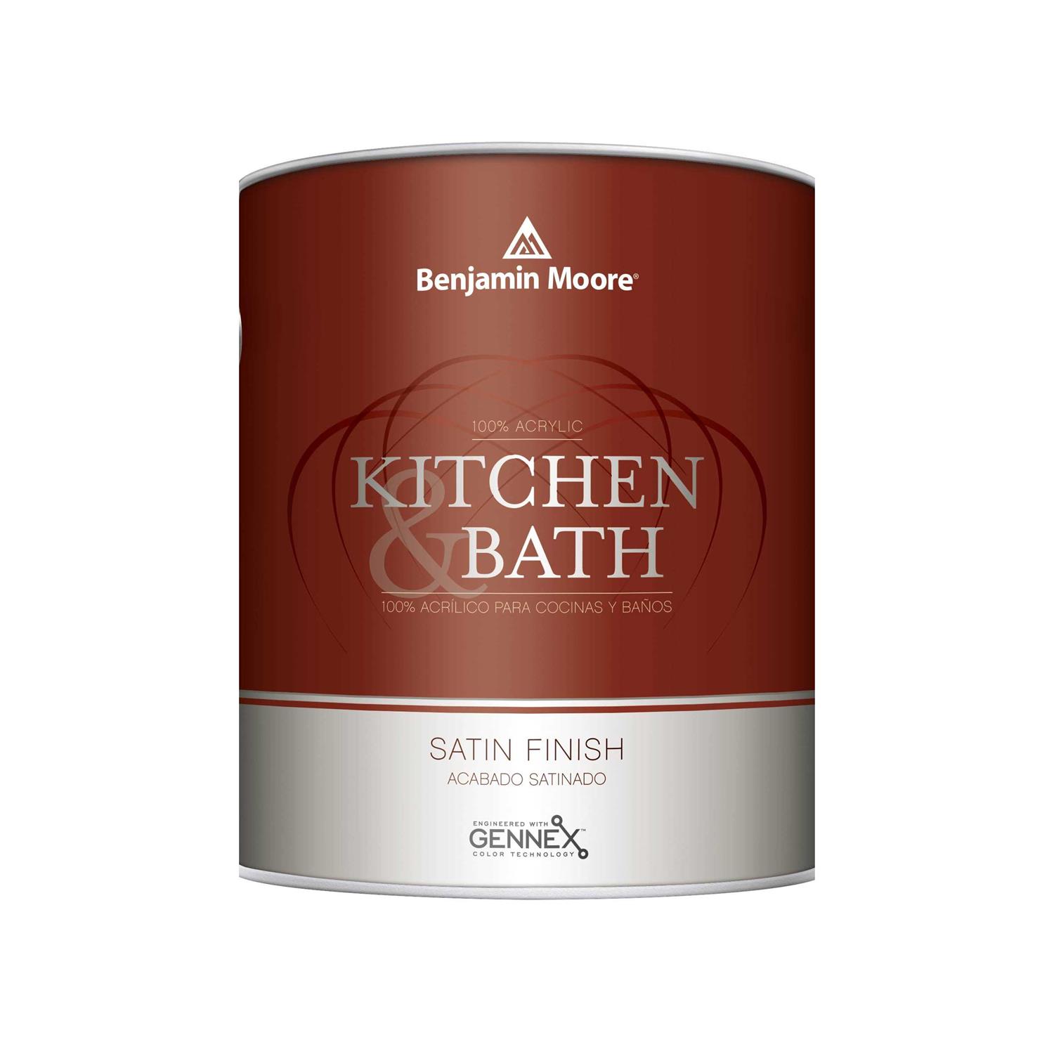 Benjamin Moore Kitchen and Bath Satin