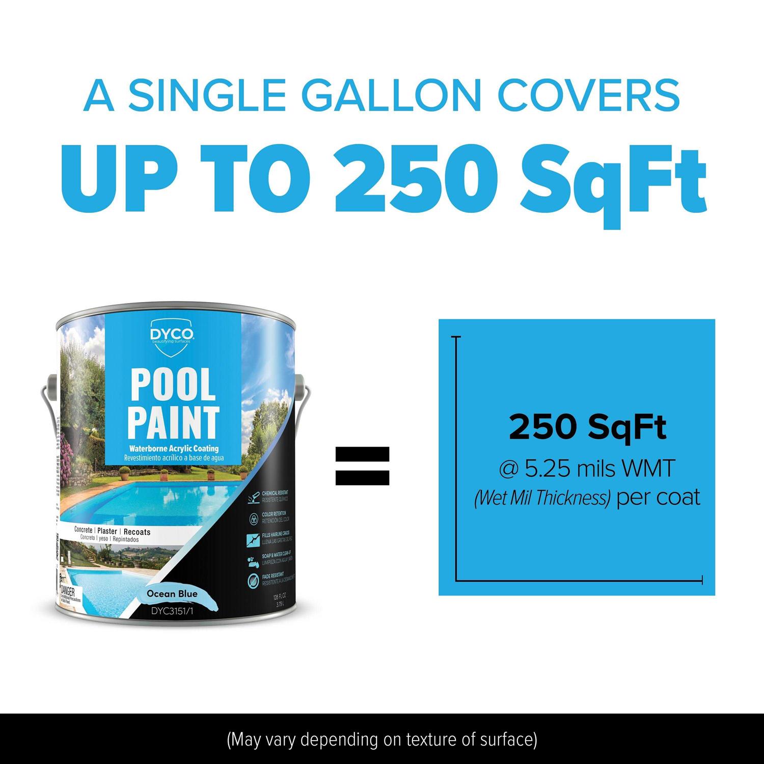 Dyco Pool Paint Waterborne Acrylic DYC3151/1 - Image 5