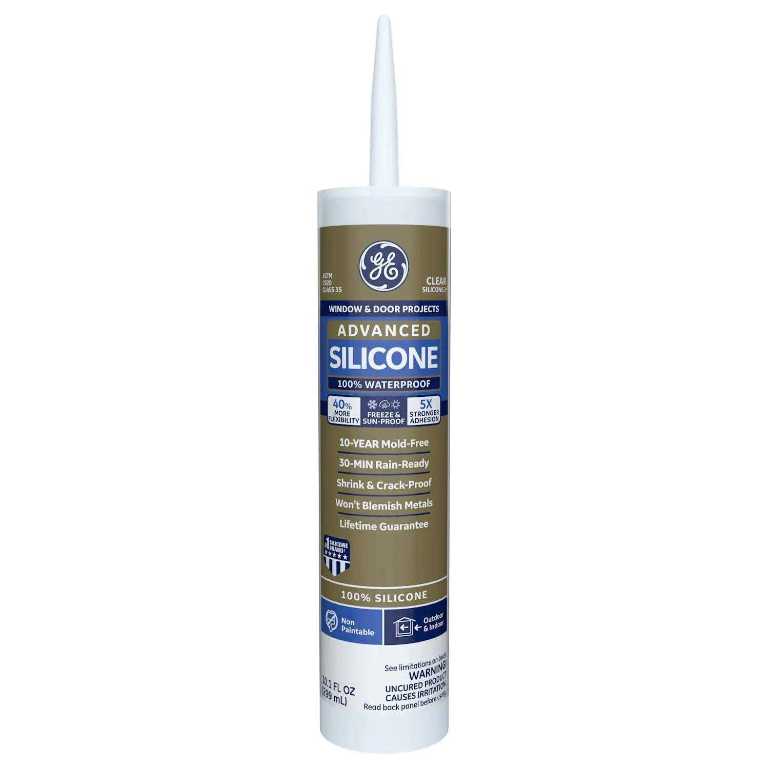 GE Advanced Silicone Window & Door Sealant