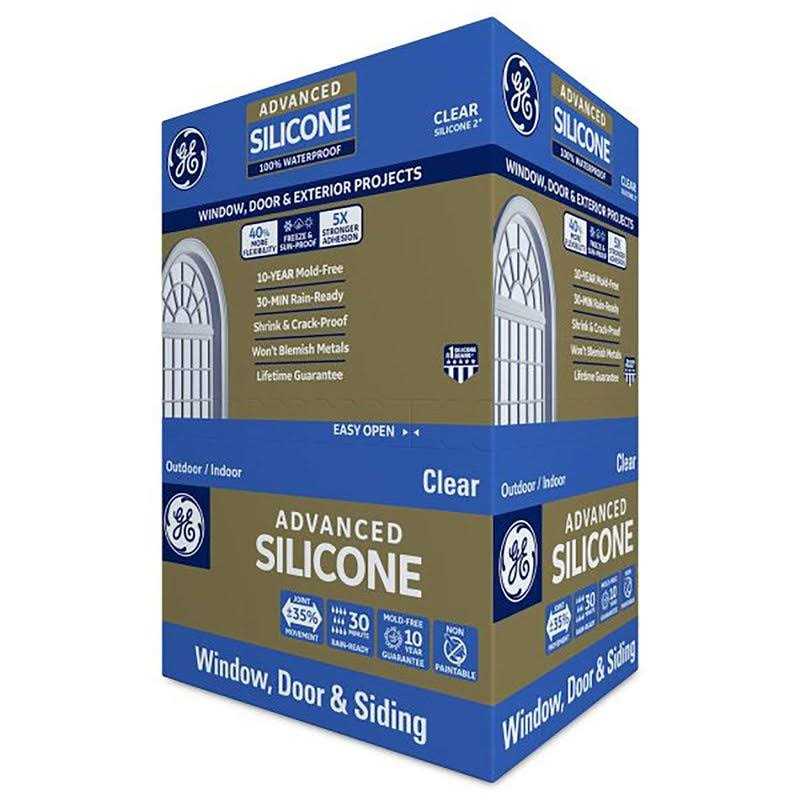 GE Advanced Silicone Window & Door Sealant - Image 2