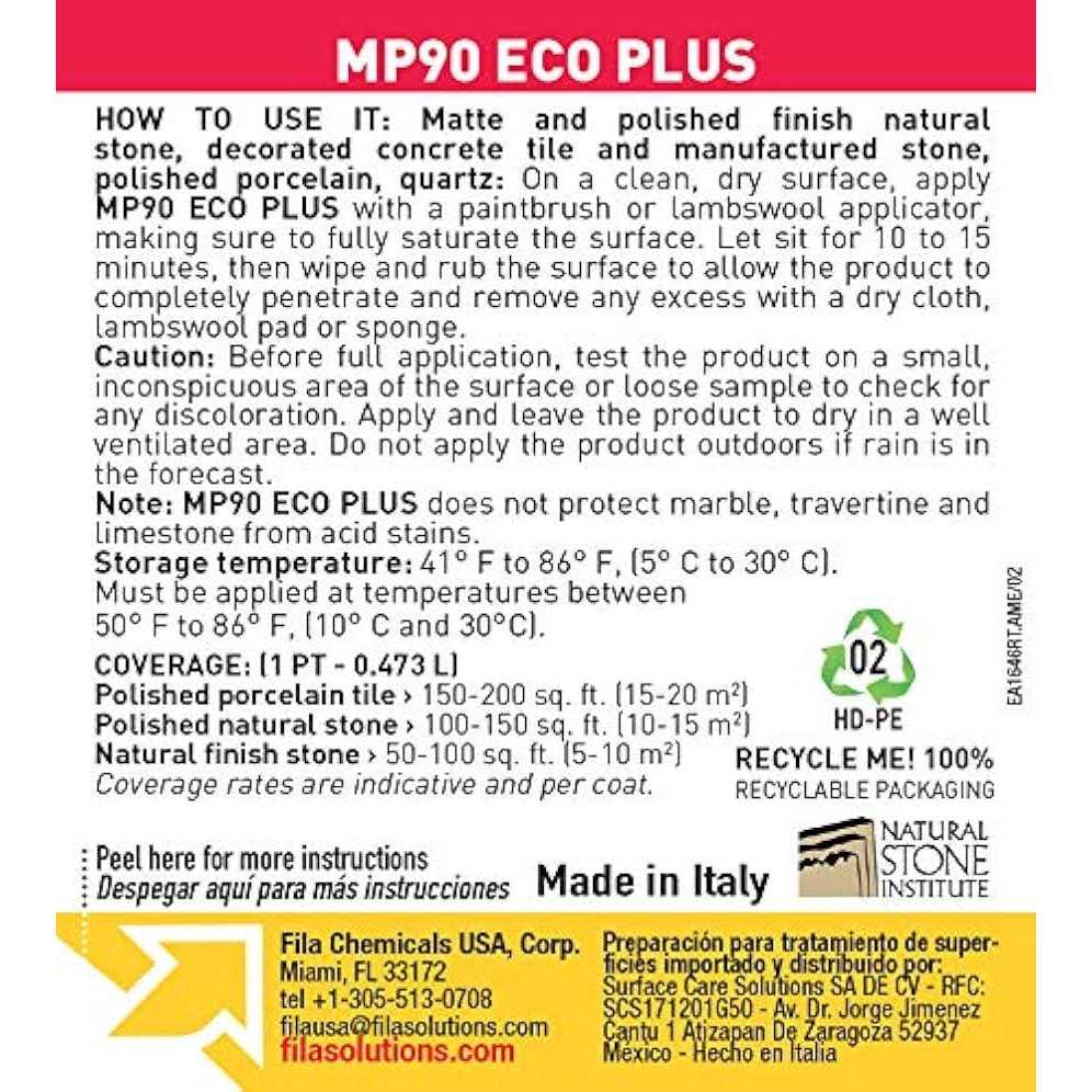 Fila Chemicals MP90 Plus High Performance Penetrating Sealer - Image 2