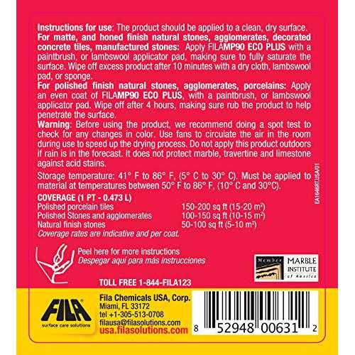 Fila Chemicals MP90 Plus High Performance Penetrating Sealer - Image 4