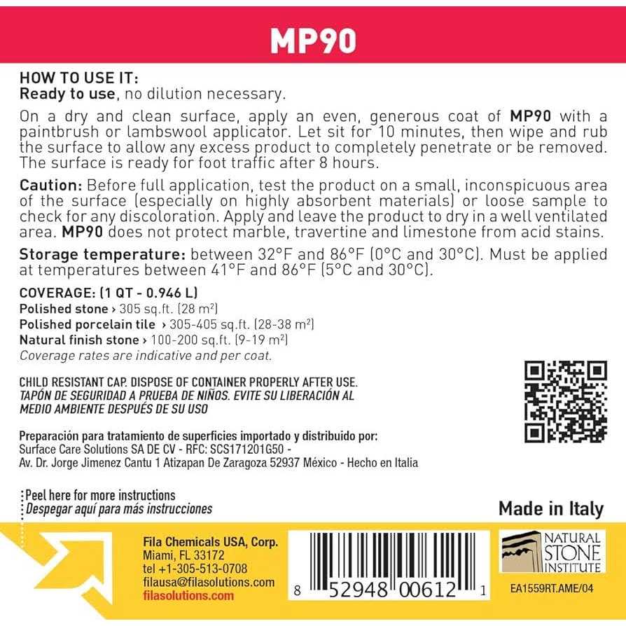 Fila Chemicals MP90 Plus High Performance Penetrating Sealer - Image 5