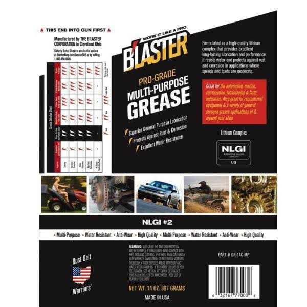 Blaster Pro-Grade Grease GR-14C-MP - Image 2
