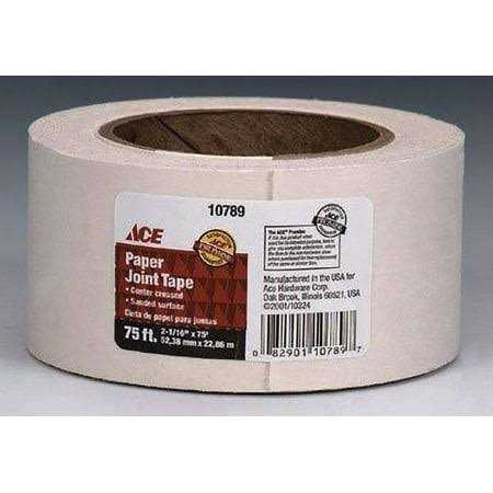 Ace 75 ft. L x 2-1/16 in. W Paper White Drywall Joint Tape - Image 4