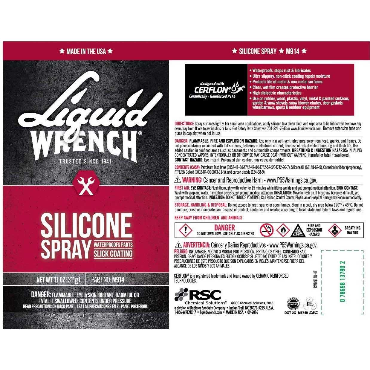 LIQUID WRENCH Silicone Spray - Image 4
