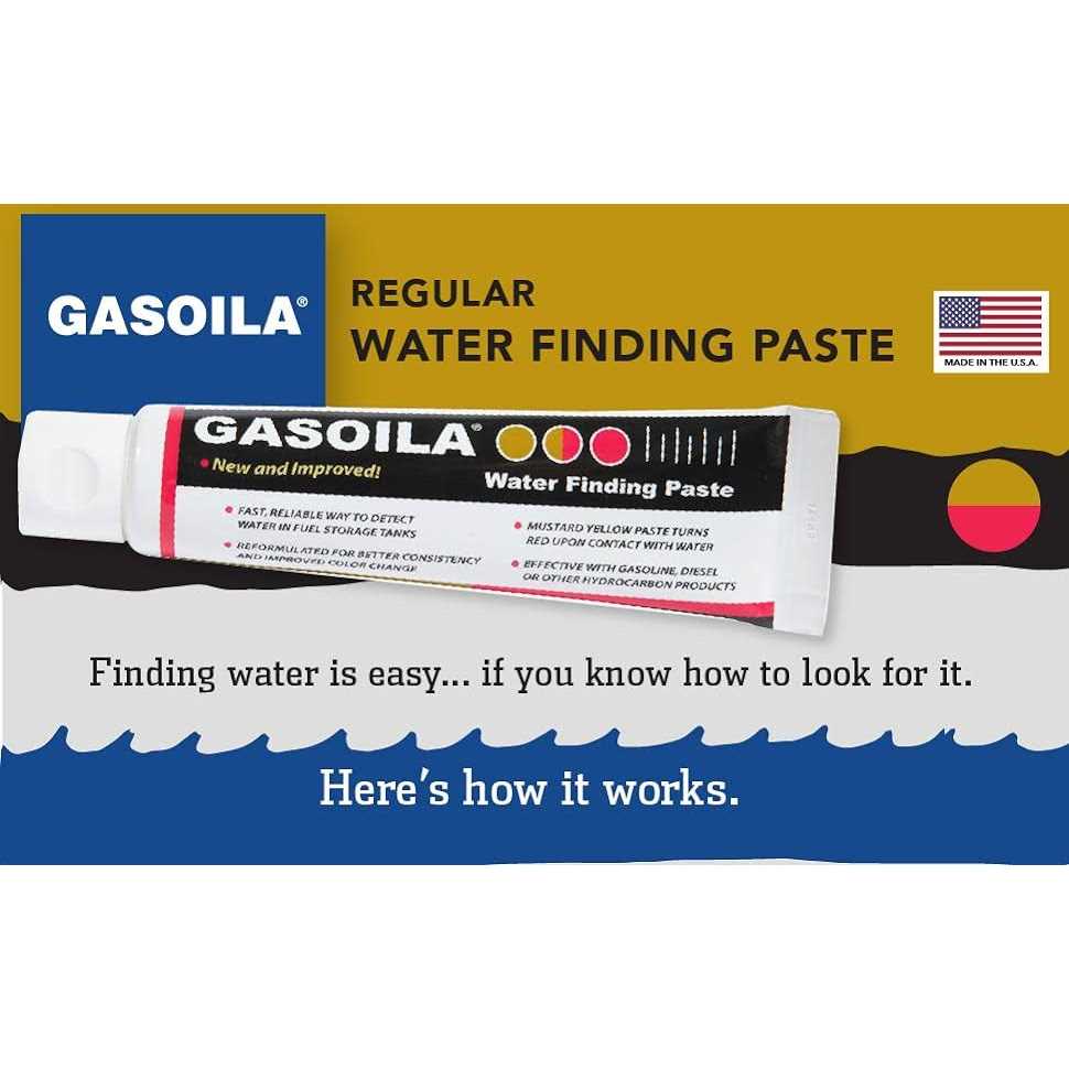 Gasoila-WT25 Regular Water Finding Paste 2.5 oz Tube - Image 4