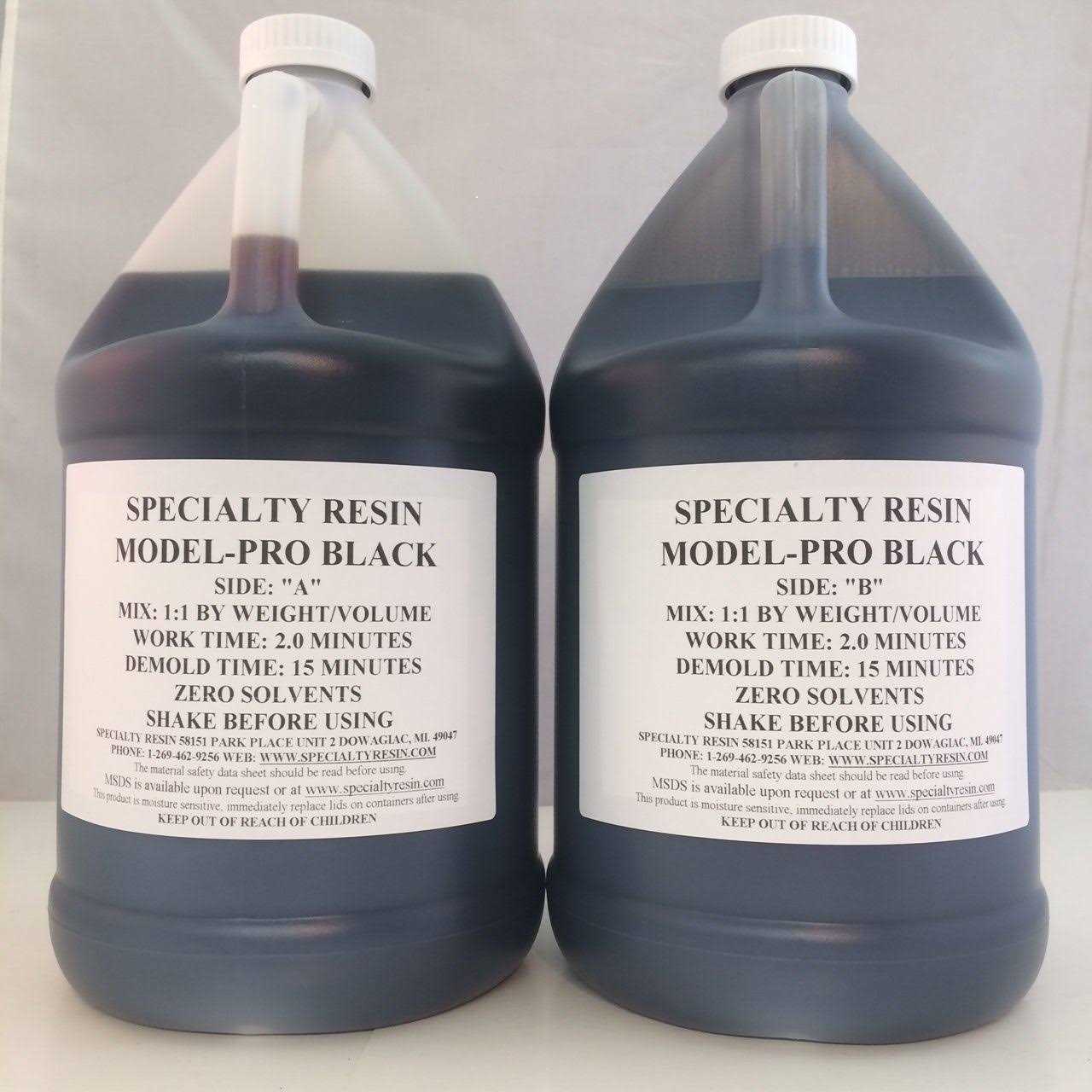 Specialty Resin & Chemical Model-Pro Black 2-Part Resin Kit - Image 3