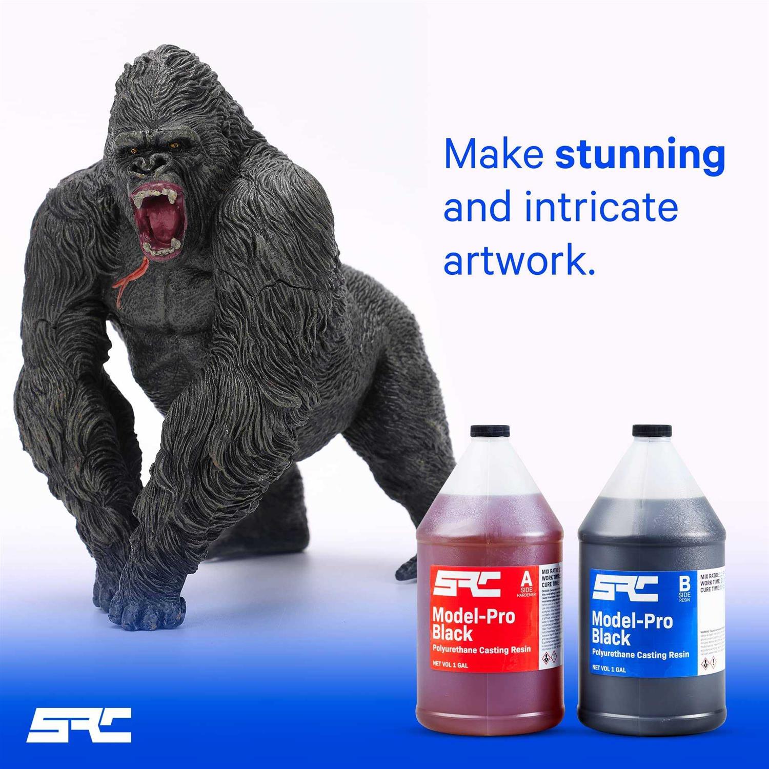 Specialty Resin & Chemical Model-Pro Black 2-Part Resin Kit - Image 4