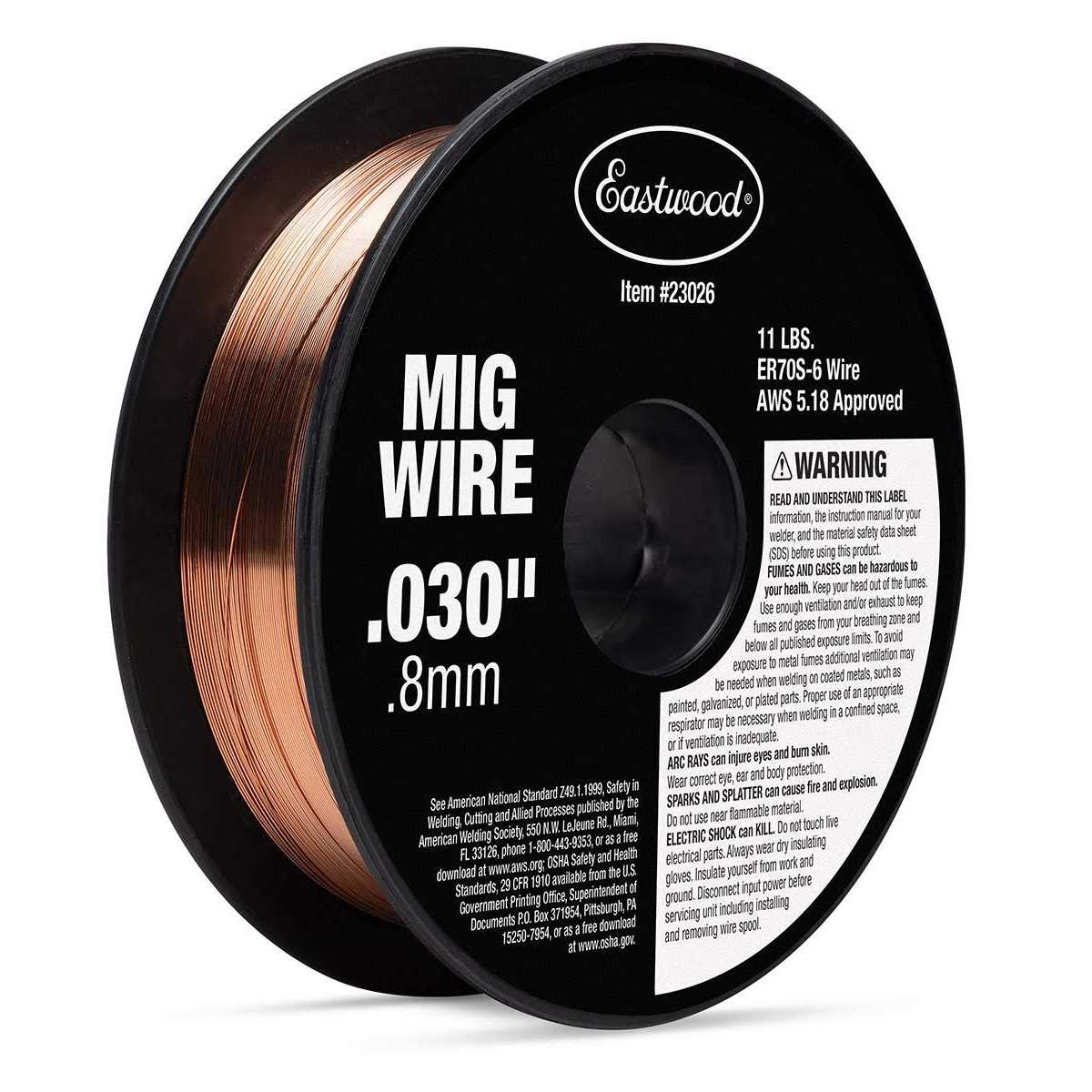 Eastwood Solid MIG Welding Wire
