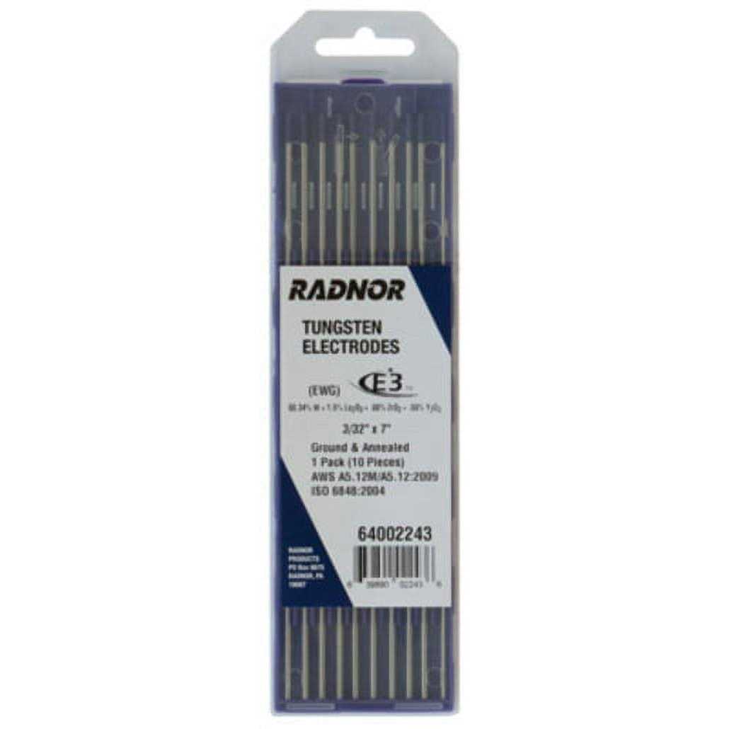 Radnor 7 E3 Tungsten Electrode Ground