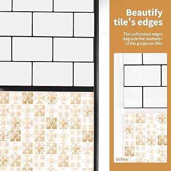 Wowstar 10 Ft Peel and Stick Trim, Molding Trim for Walls, Edges, Borders, Window Frames, Backsplash Tiles, Flexible and Self Adhesive Trim - Image 5