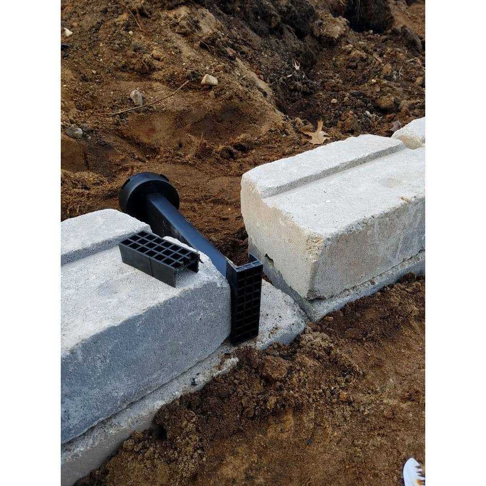 Wall Drain PRO Universal Retaining Wall Block Drain - Image 3