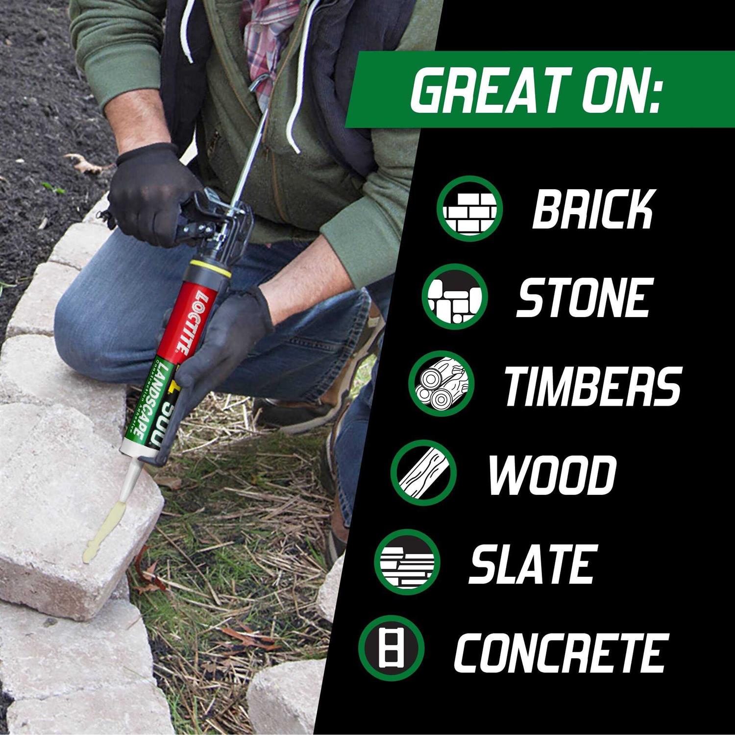 Loctite 1602122 PL 500 Landscape Block Adhesive - Image 3