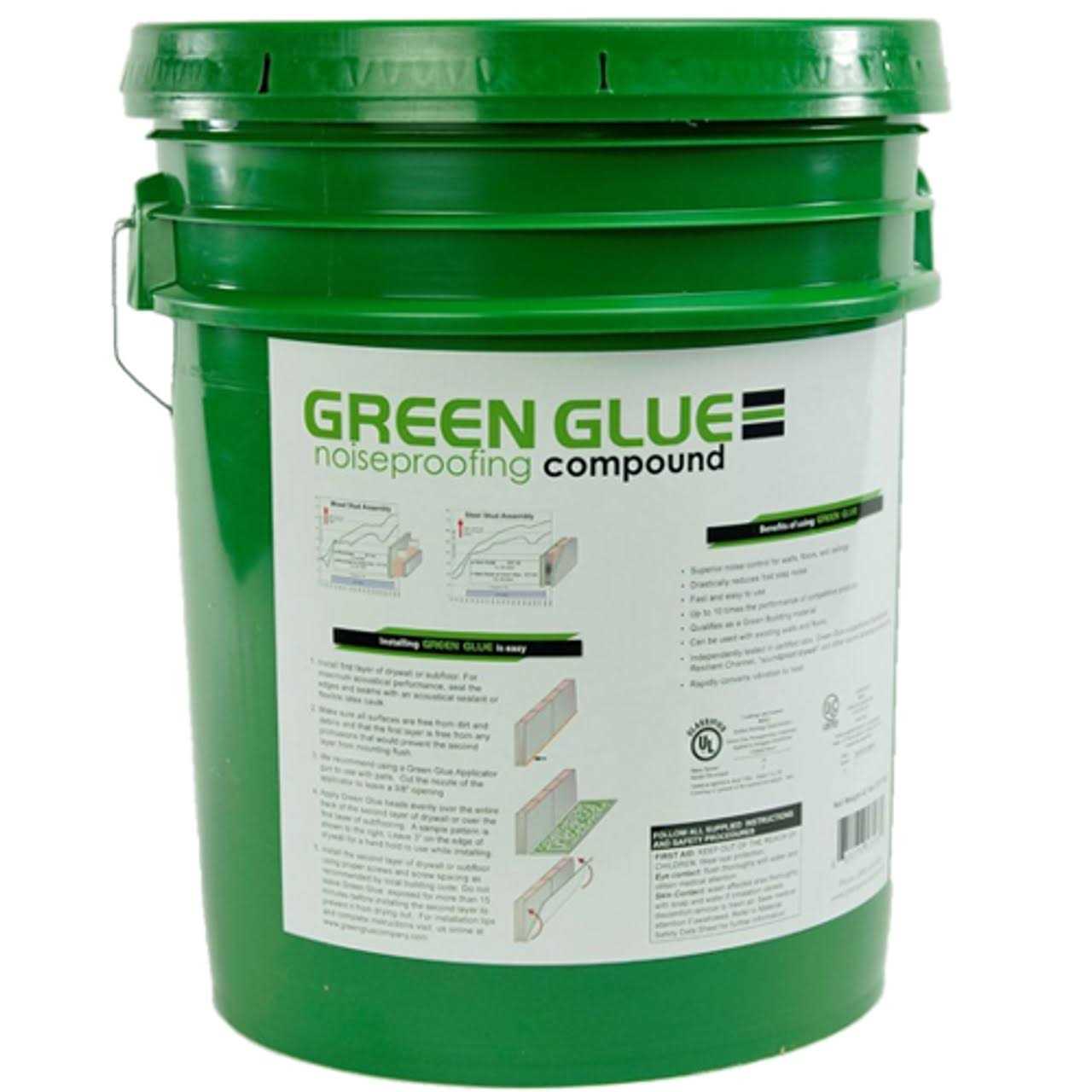 Acoustic Noise Proofing Green Glue Compound 5 Gallon Pail - Image 3