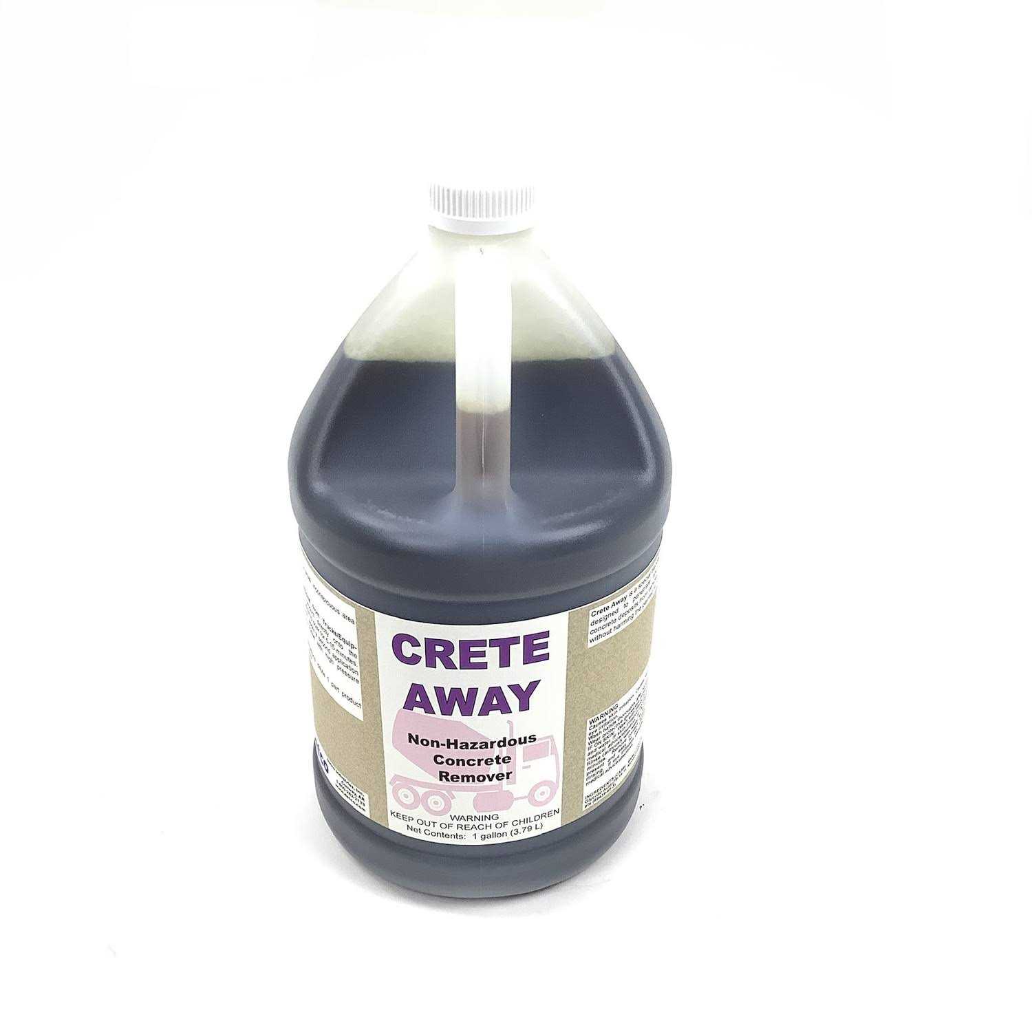 Detco Crete Away Concrete Remover from Trucks, Mixers and Construction Equipment Mortar Grout and Stucco