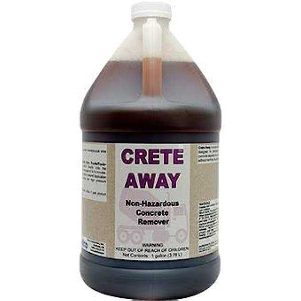 Detco Crete Away Concrete Remover from Trucks, Mixers and Construction Equipment Mortar Grout and Stucco - Image 5
