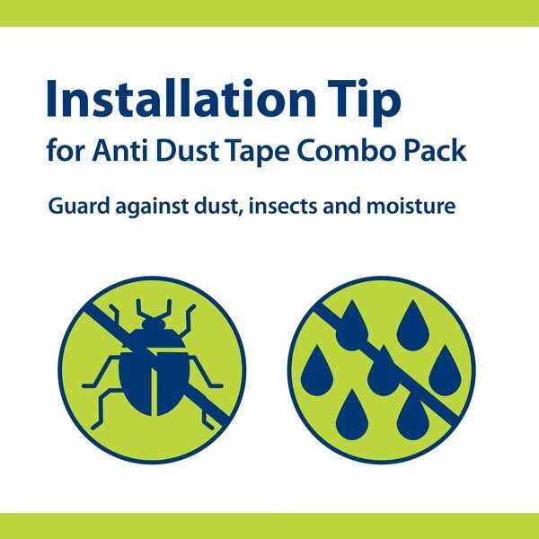 Palram 8mm Anti Dust Tape Combo Pack 92763 - Image 5