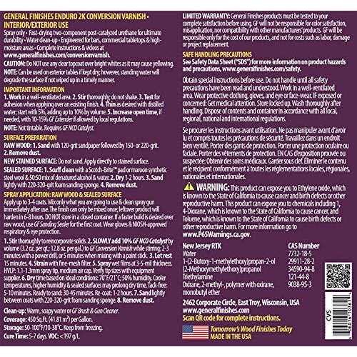 General Finishes Conversion Varnish - Image 4