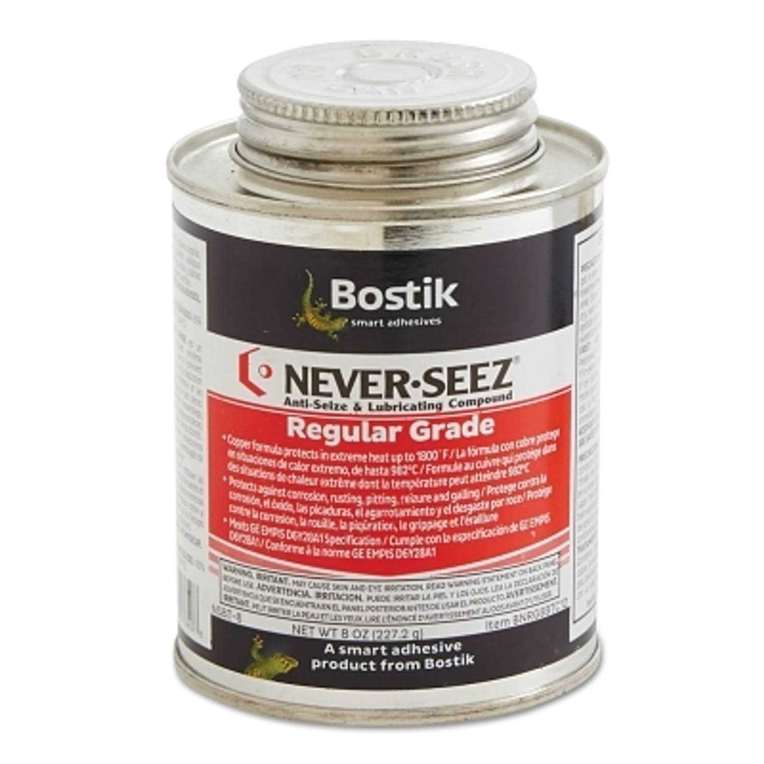 Bostik Never Seez Regular Grade Anti-Seize 8 oz. Brush Top Can 30803820 - Image 5