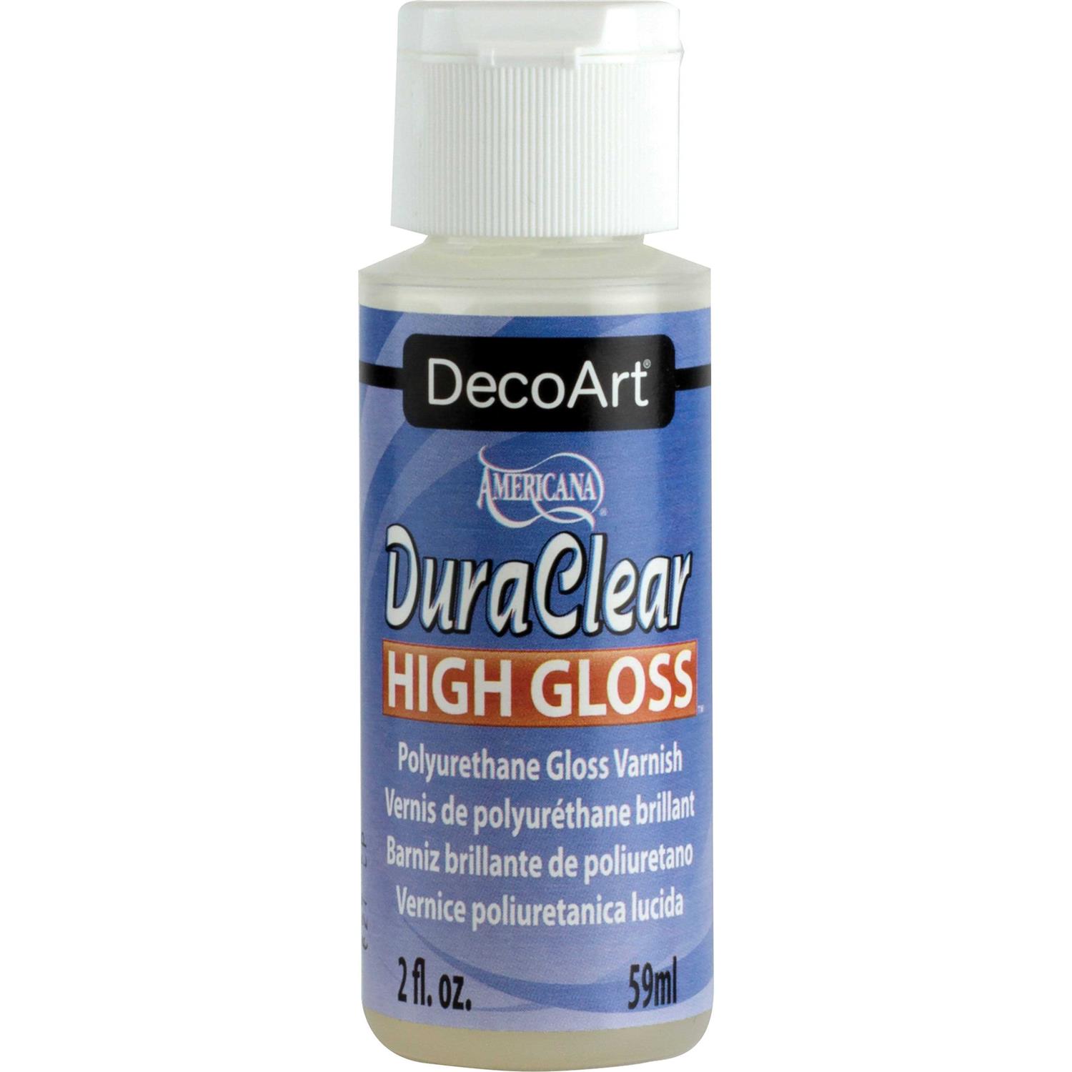 DecoArt 2oz DuraClear High-Gloss Varnish