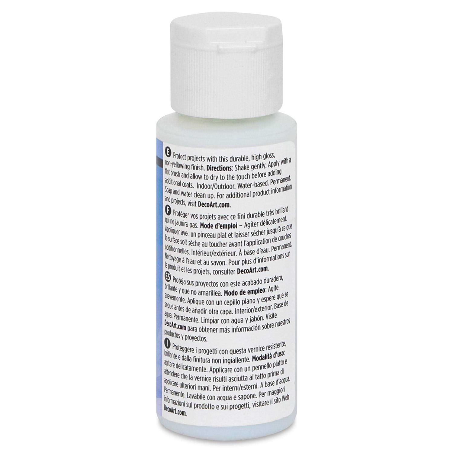 DecoArt 2oz DuraClear High-Gloss Varnish - Image 5